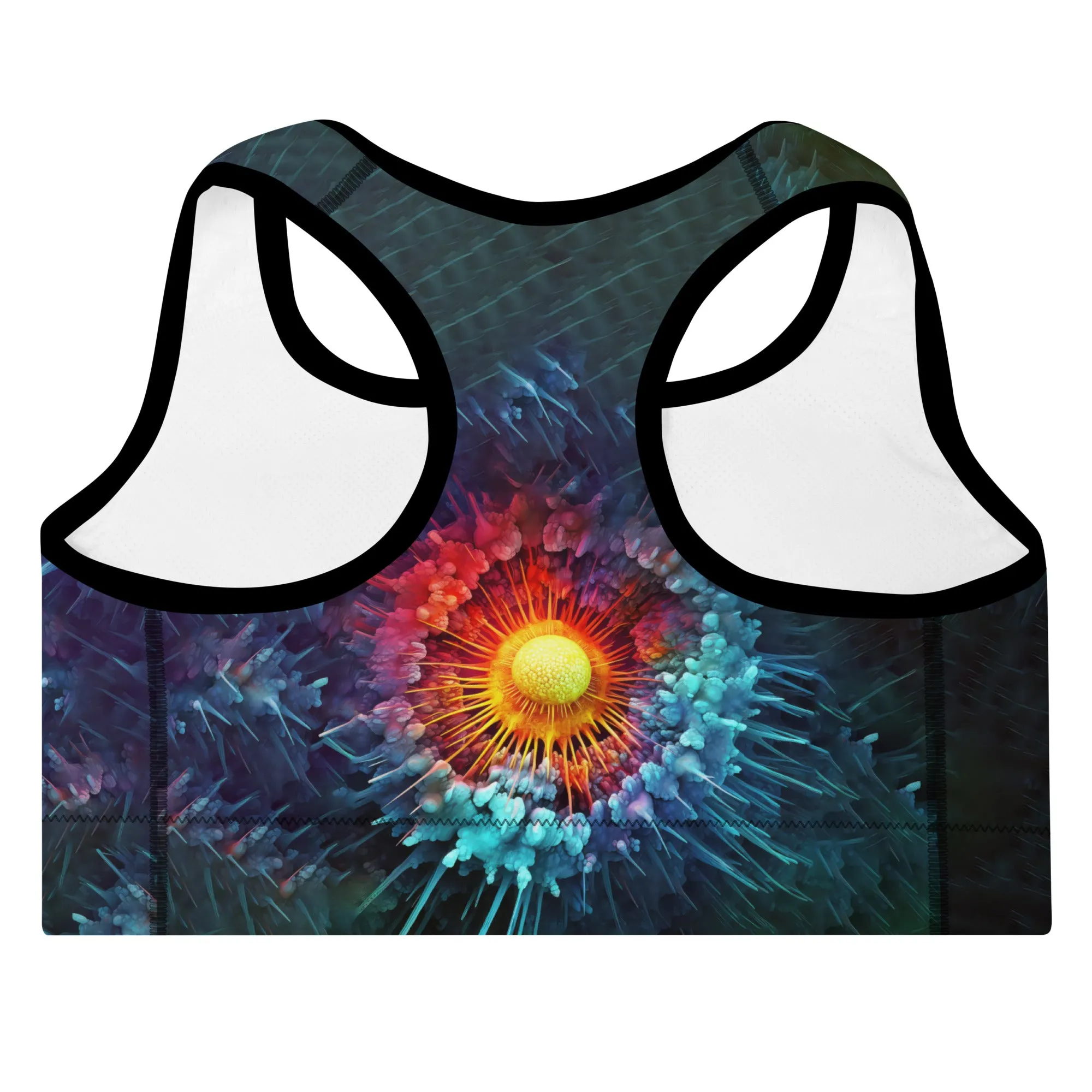 Sports Bra Viral Flower