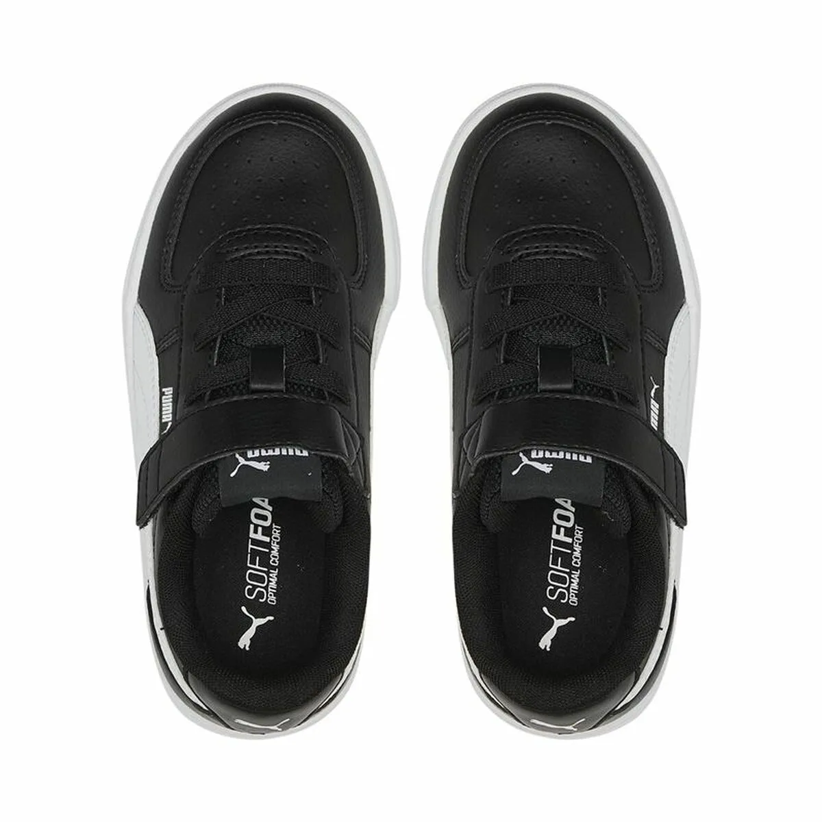 Sports Shoes for Kids Puma Caven Ac  Ps Black