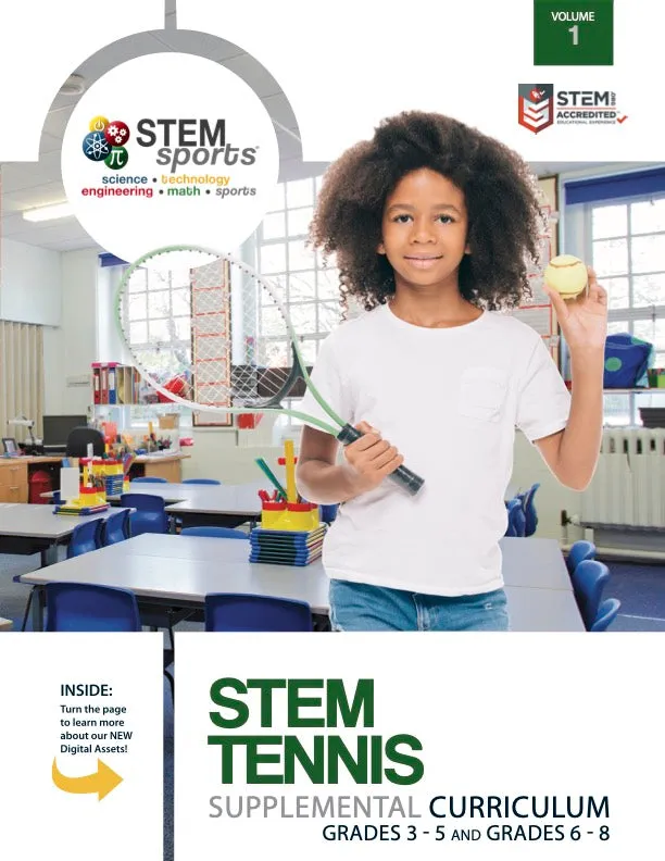 STEM Sports® - STEM Tennis (CURRICULUM ONLY)