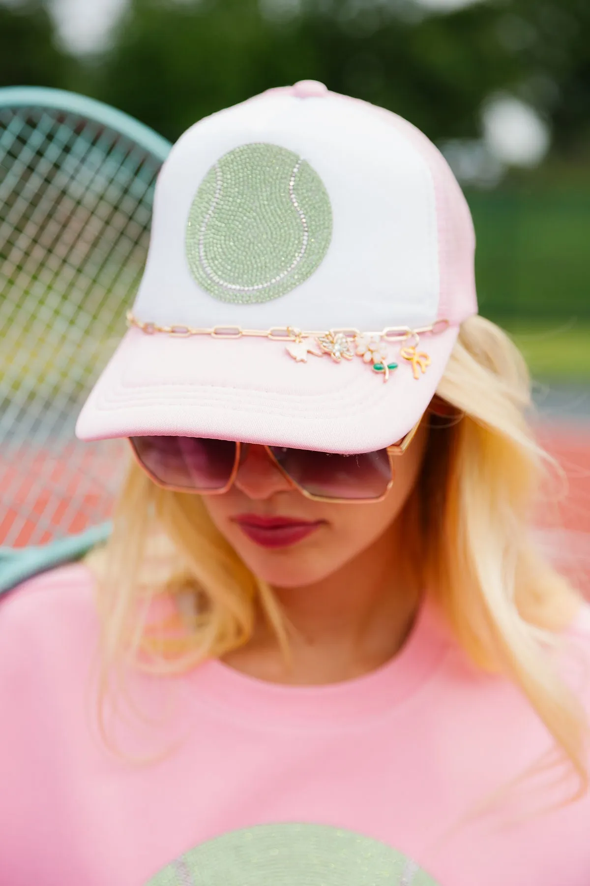 TENNIS CHARMS TRUCKER HAT