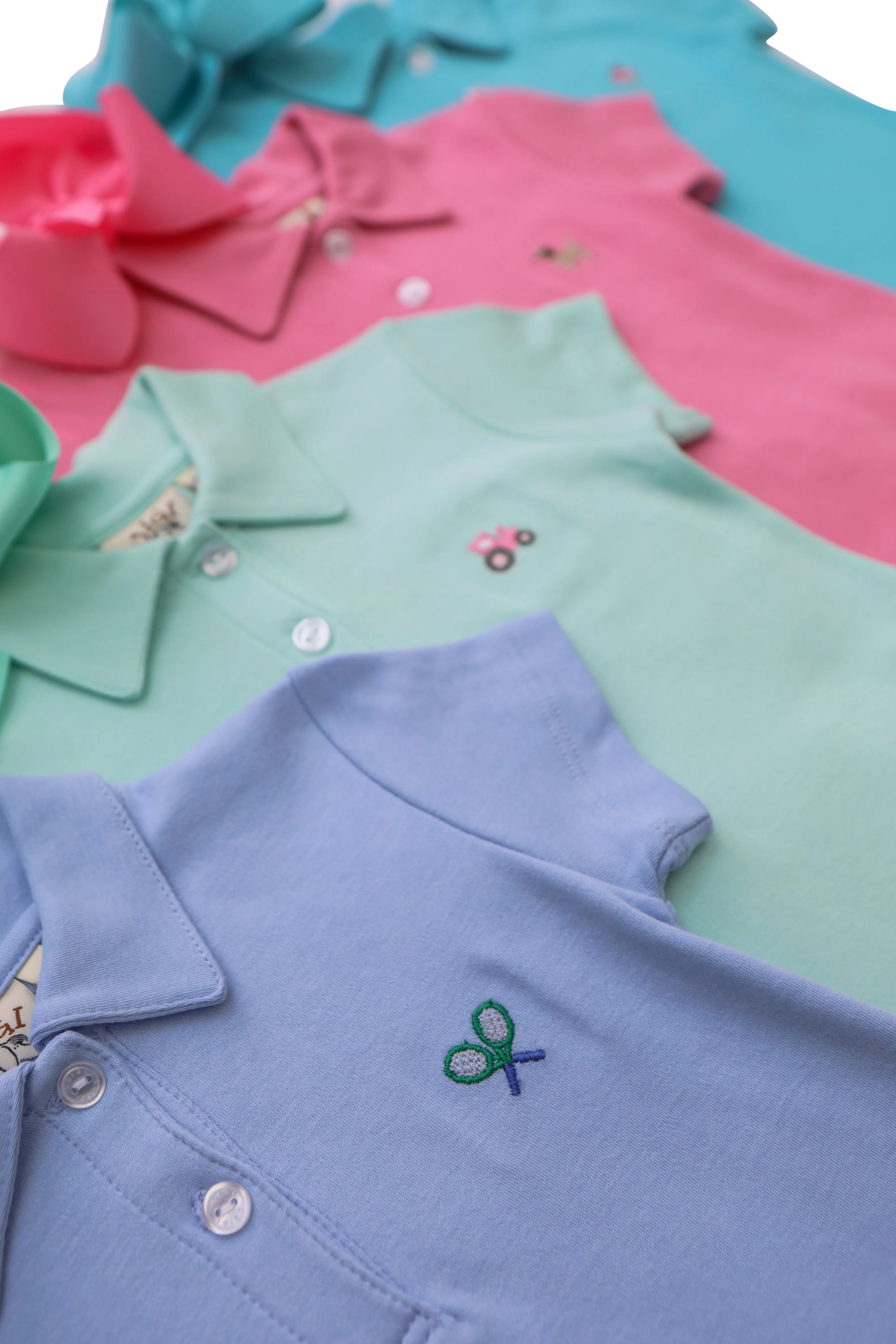 Tennis Embroidery Polo Dress