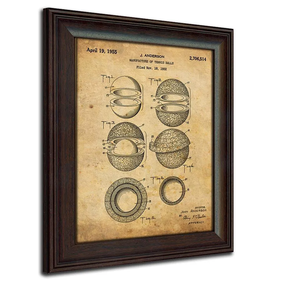 Tennis - Patent Art Set