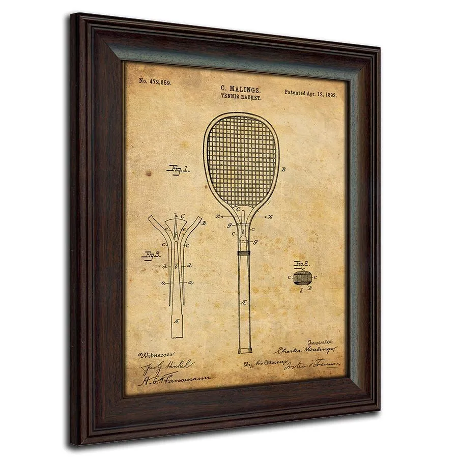 Tennis - Patent Art Set