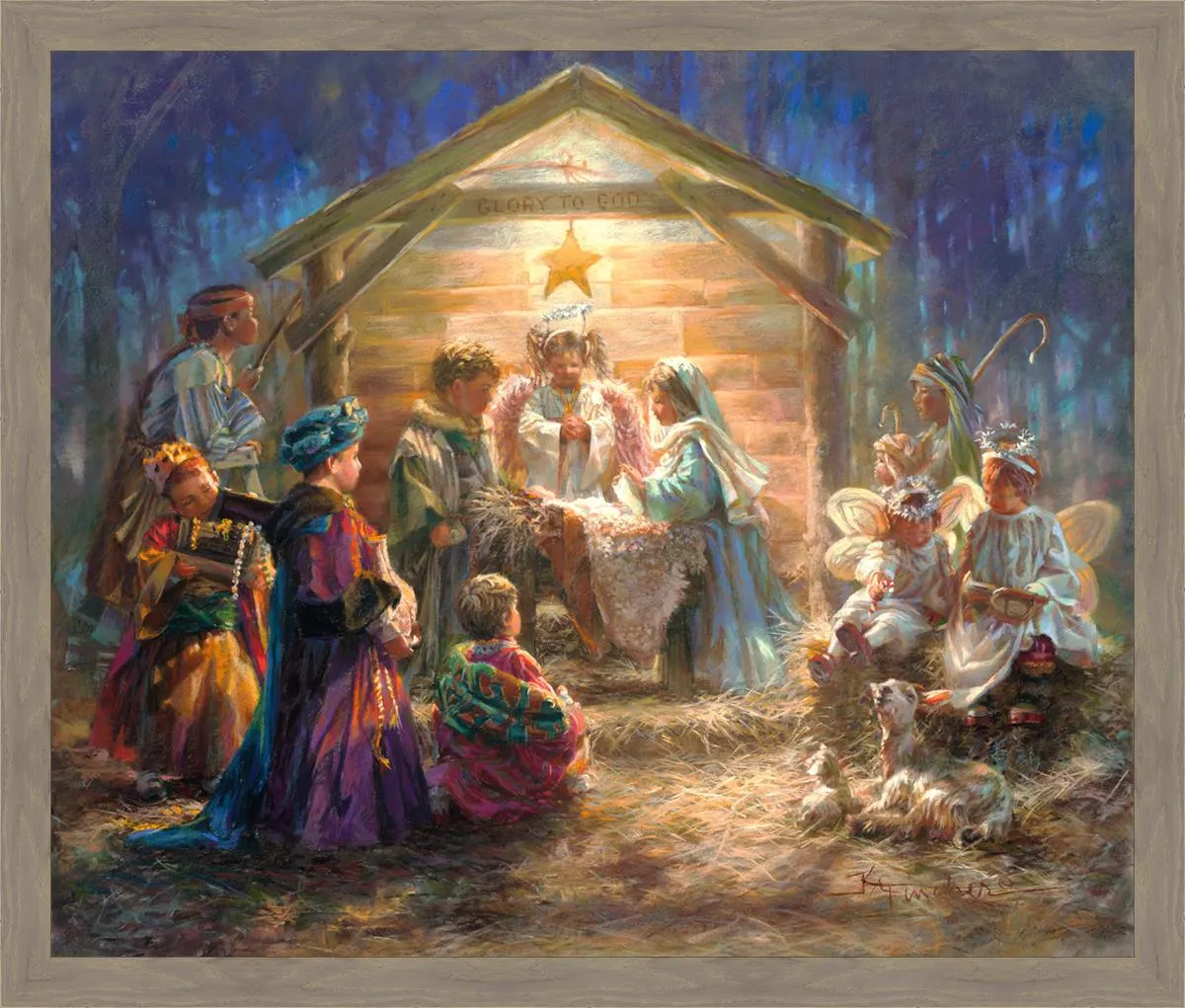 The Heart of Christmas Large Wall Art