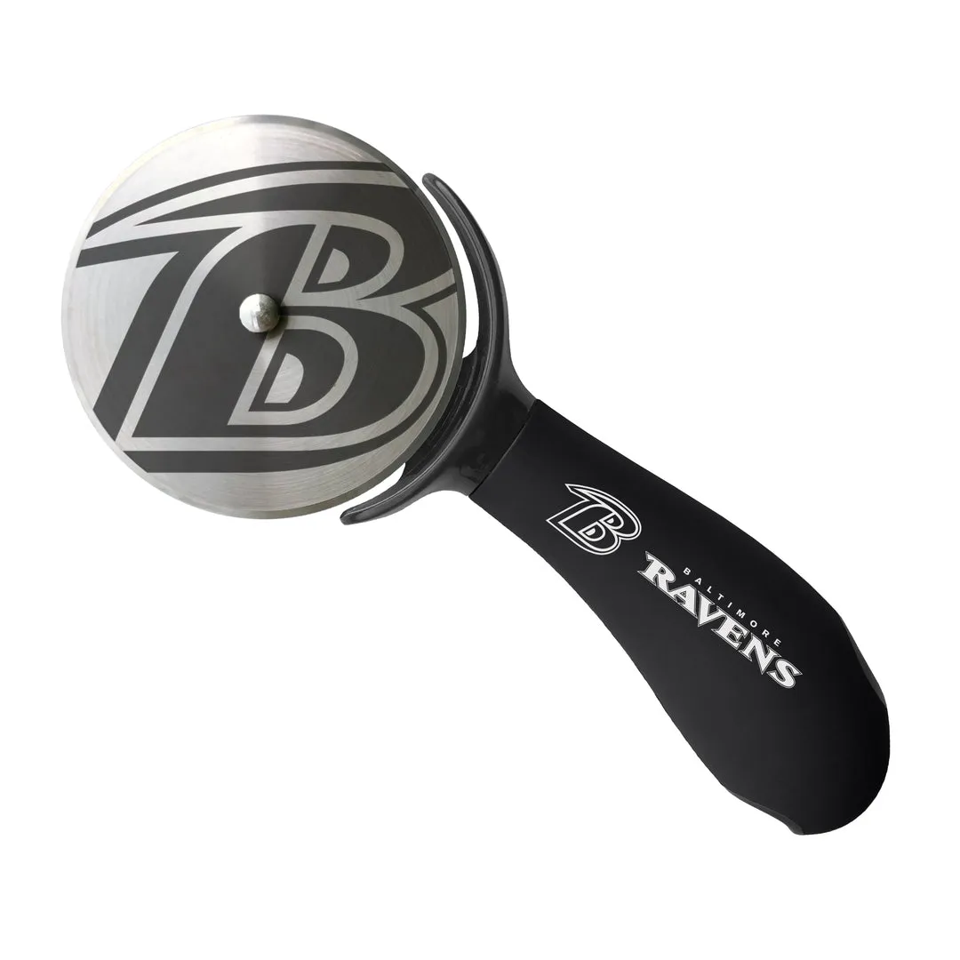 The Sports Vault NFL Baltimore Ravens Pizza Cutter