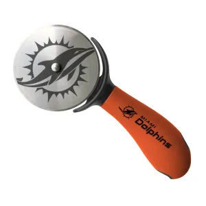 The Sports Vault NFL Miami Dolphins Pizza Cutter