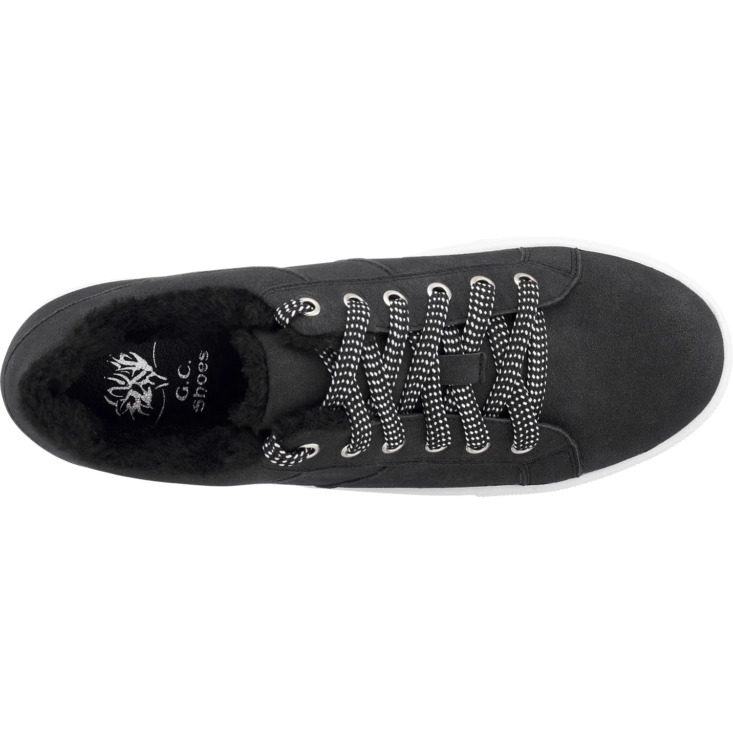 Tommy Black Platform Sneakers