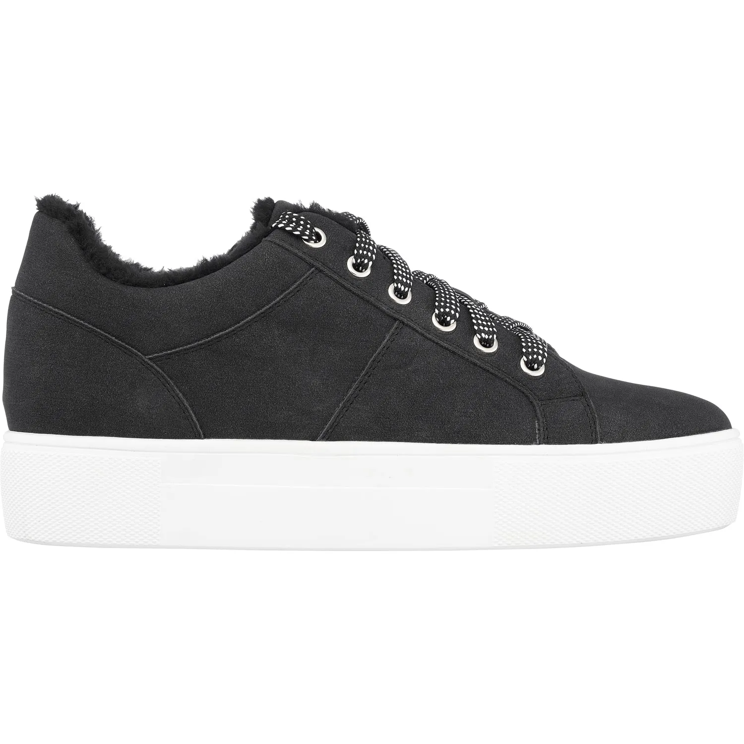 Tommy Black Platform Sneakers