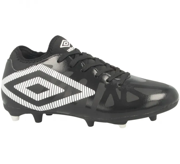 Umbro Kids Football Boot Ventura FG Black/White