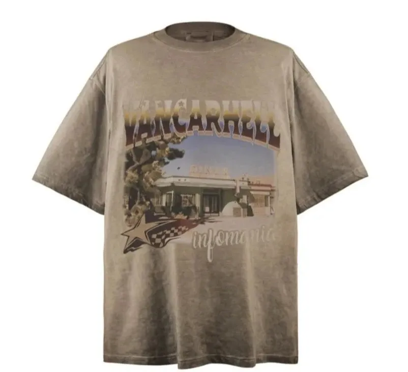 VANCARHELL Vintage Graphic T-Shirt