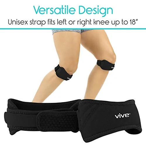 Vive Patella Knee Strap (Patellar Tendonitis / Runner's Knee)