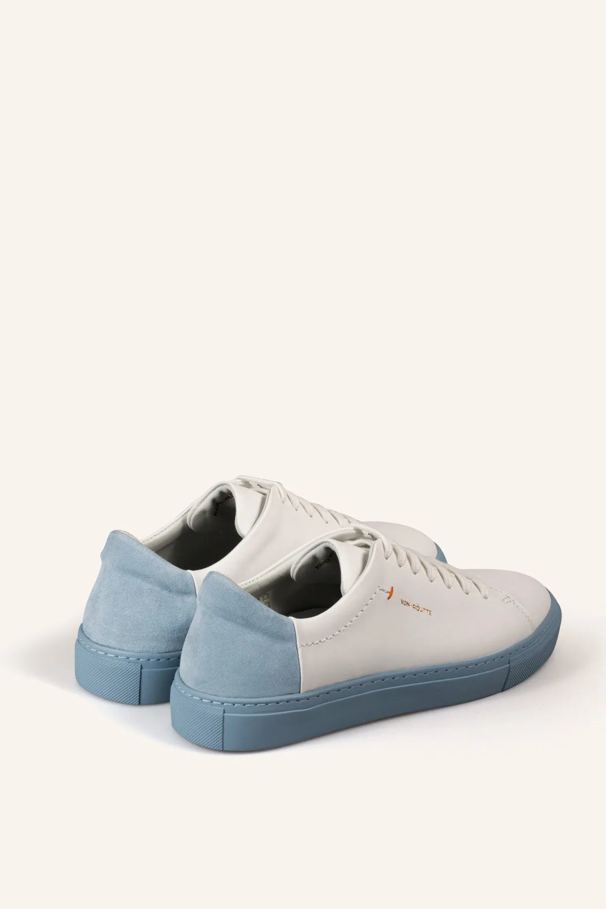 Von Routte Lyon Blue Sneaker - White/Blue