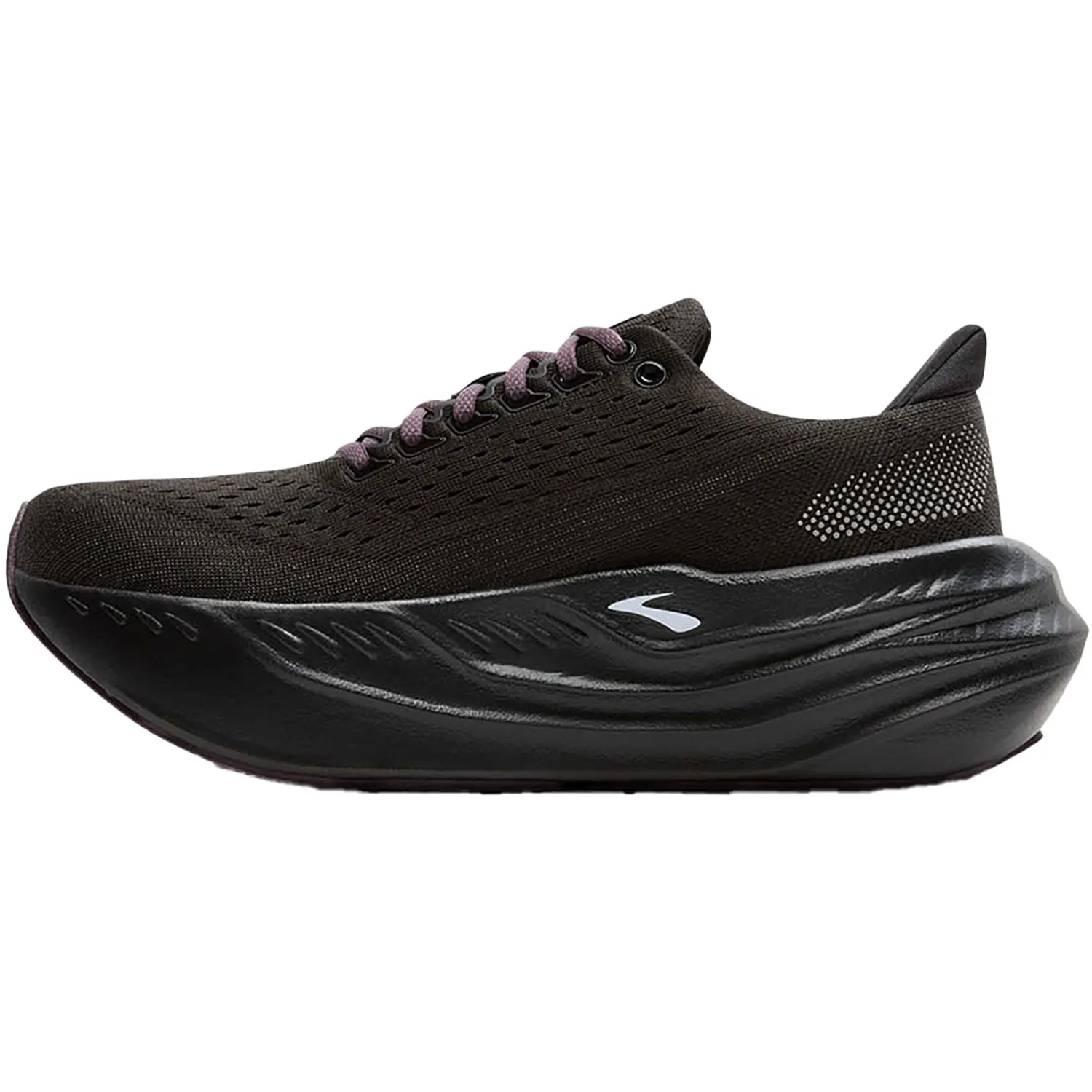 Women's Brooks Glycerin Max Black/Orchid Ice/Grey Mesh