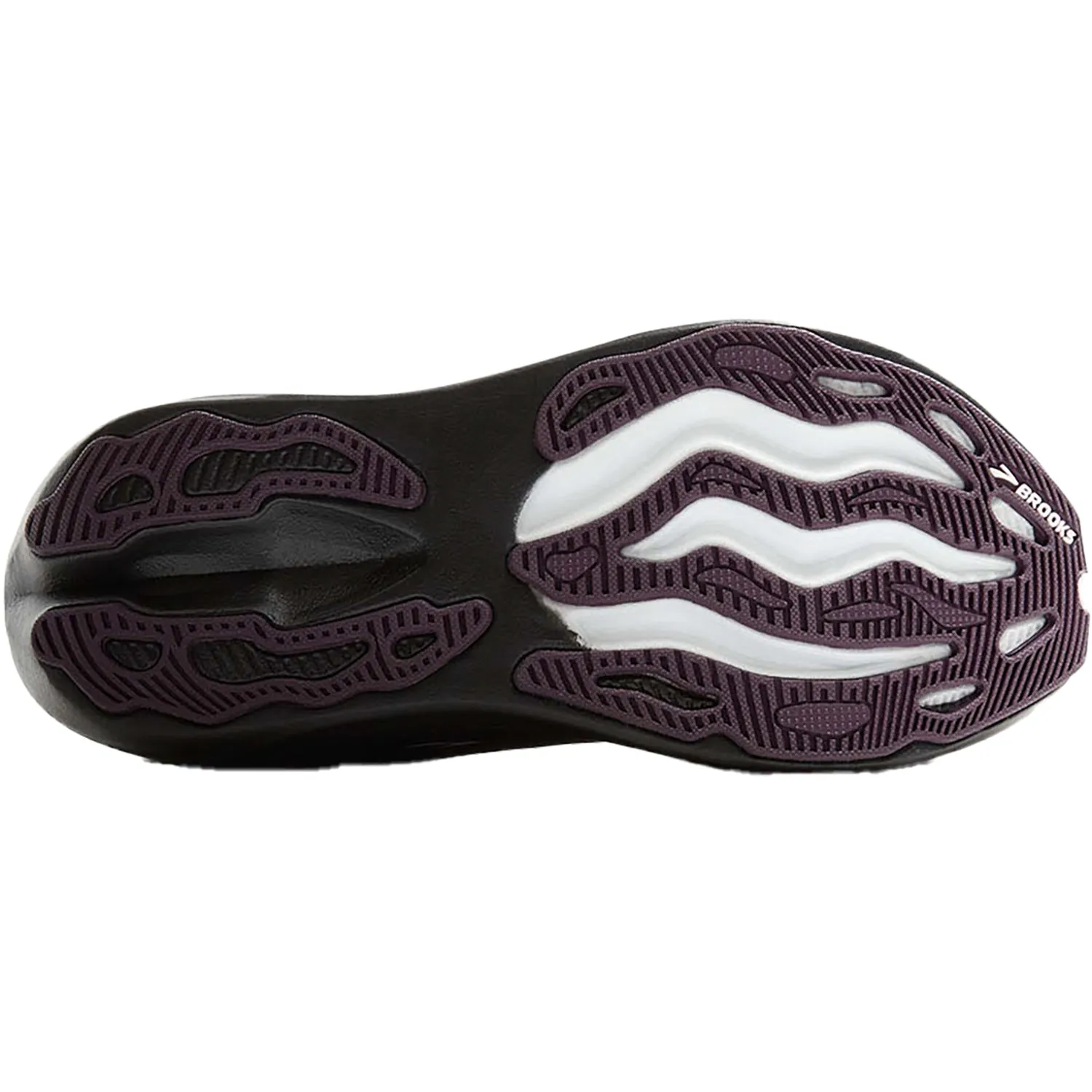 Women's Brooks Glycerin Max Black/Orchid Ice/Grey Mesh