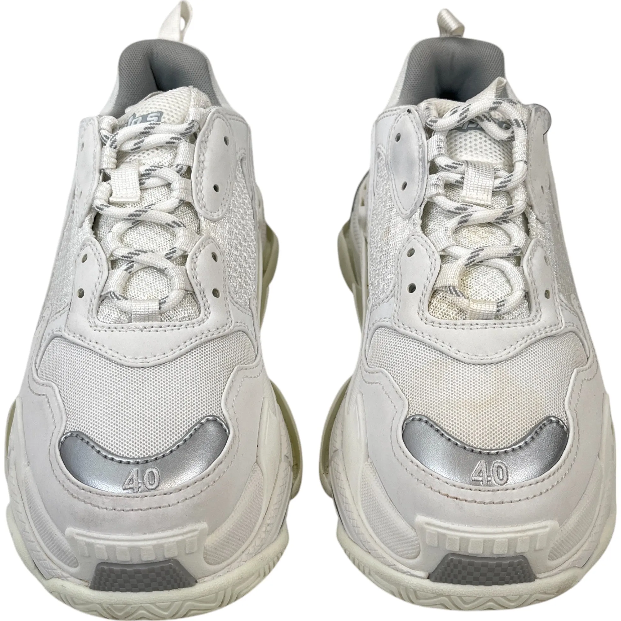 Women's Triple S Low Trainers White Size EU 39 / UK 6